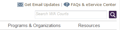Notification Box on Public Site