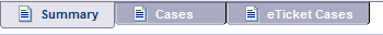 Cases Disposed by Date Range Tabs