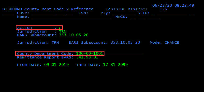 DCXT Screen