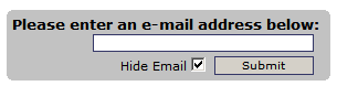 Email Entry
