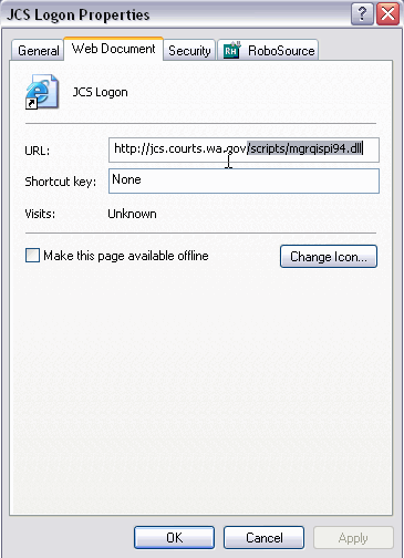 Web Document Tab